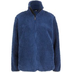 Bluza z polaru baranka bonprix kobaltowy. Niebieskie bluzy bez kaptura bonprix, bez wzorów, z polaru. Za 79.99 zł.