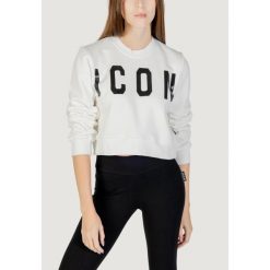 Bluza Kobieta ICON. Białe bluzy bez kaptura ICON, bez wzorów, bez kaptura. W wyprzedaży za 295.85 zł.