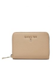 Patrizia Pepe Portfel CQ8512/L001-B524 Beżowy. Brązowe portfele Patrizia Pepe, bez wzorów, ze skóry. Za 459.99 zł.