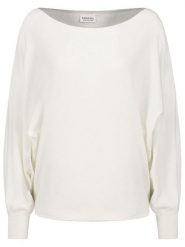 Sublevel Sweter w kolorze białym rozmiar: L/XL. Białe swetry Sublevel, l, bez wzorów, ze splotem, bez ramiączek. Za 86.99 zł.