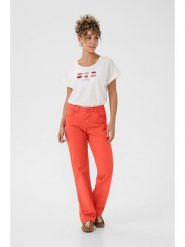 Cream Dżinsy - Comfort fit - w kolorze czarnym rozmiar: W30/L32. Czerwone jeansy Cream, l, z aplikacjami, ze skóry. Za 124.40 zł.