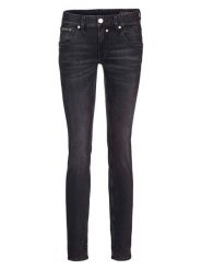 Herrlicher Dżinsy - Slim fit - w kolorze antracytowym rozmiar: W31. Czarne jeansy Herrlicher, bez wzorów, klasyczne. Za 185.32 zł.
