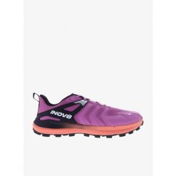 Buty trailowe damskie Inov-8 Trailtalon Zero. Fioletowe buty do biegania Inov-8, bez wzorów, bez zapięcia, do biegania. Za 408.99 zł.