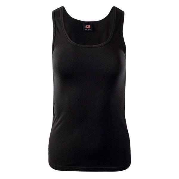 Tank Top Damski/panie Mily. Czarne topy IQ, s, bez wzorów, sportowe, bez kołnierzyka, bez ramiączek. Za 60.99 zł.