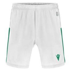 Szorty Macron Skara Eco. Białe szorty sportowe Macron, bez wzorów, z dresówki. Za 133.50 zł.