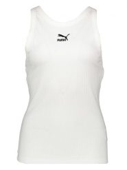 Puma Top funkcyjny "C- PMA Classics RB CTN" w kolorze białym rozmiar: S. Białe topy Puma, s, bez wzorów, bez kołnierzyka, bez ramiączek. Za 74.11 zł.