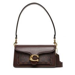 Torebka Coach. Brązowe torebki klasyczne Coach, bez wzorów, klasyczne, bez dodatków. Za 1,739.00 zł.