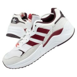 Buty sportowe adidas Retropy Adisuper W GY1901 białe. Białe buty treningowe bez wzorów, z gumy, bez zapięcia. Za 329.02 zł.