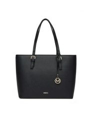 MEXX Torebka MEXX-X-005-07 Czarny. Czarne shopper bag Mexx, bez wzorów, z materiału, bez dodatków. Za 159.99 zł.