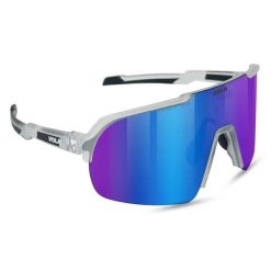 Okulary przeciwsłoneczne Vola Nova. Szare okulary przeciwsłoneczne VOLA, bez wzorów. W wyprzedaży za 411.50 zł.