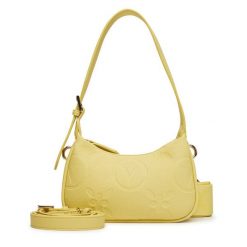 Torebka Valentino. Żółte torebki klasyczne Valentino, bez wzorów, klasyczne, bez dodatków. Za 289.99 zł.