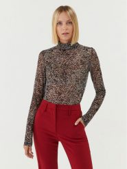 Bruuns Bazaar Bluzka Phlox BBW3006 Czarny Slim Fit. Czarne bluzki Bruuns Bazaar, bez wzorów, z syntetyku, bez kołnierzyka, bez ramiączek. Za 189.99 zł.
