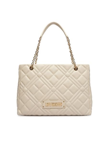 LOVE MOSCHINO Torebka JC4145PP1OLA0110 Écru. Torebki klasyczne Love Moschino, bez wzorów, ze skóry, bez dodatków. Za 1,009.00 zł.