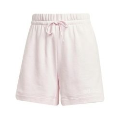 Spodenki Adidas Sport W Lin Ft Sho Damskie. Czerwone szorty sportowe adidas, bez wzorów, z bawełny, na fitness i siłownię. Za 202.99 zł.