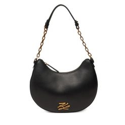 Torebka KARL LAGERFELD. Czarne torebki klasyczne KARL LAGERFELD, bez wzorów, klasyczne, bez dodatków. Za 979.99 zł.