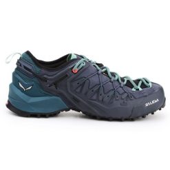 Buty Salewa Ws Wildfire Edge Gtx W 61376-3838 niebieskie. Niebieskie buty trekkingowe z gore-texu, bez zapięcia. Za 1,083.18 zł.