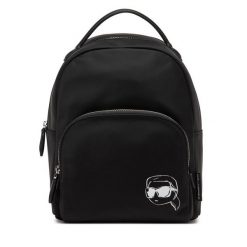 Plecak KARL LAGERFELD. Czarne plecaki KARL LAGERFELD, bez wzorów, bez dodatków. Za 539.99 zł.