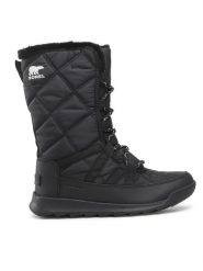 Sorel Śniegowce Whitney™ II Tall Lace Wp NL3823-010 Czarny. Czarne śniegowce Sorel, bez wzorów, z materiału, bez zapięcia. Za 569.99 zł.