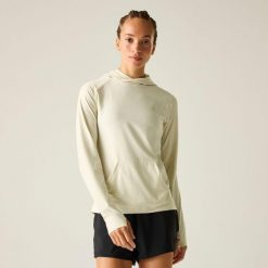 Bluza damska z kapturem Dare 2B Sprint City. Żółte bluzy z kapturem Dare 2b, bez wzorów, z elastanu, z kapturem, do biegania. Za 109.99 zł.