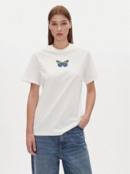 HUGO T-Shirt Vintage Tee 50537239 Biały Relaxed Fit. Białe t-shirty Hugo, l, bez wzorów, z bawełny, vintage, bez kołnierzyka, bez ramiączek. Za 209.99 zł.
