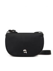 KARL LAGERFELD Torebka A3W32014 Czarny. Czarne listonoszki KARL LAGERFELD, bez wzorów, z materiału, bez dodatków. Za 449.99 zł.