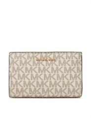 MICHAEL Michael Kors Portfel Bryant 32S5GYTZ2B Beżowy. Brązowe portfele MICHAEL Michael Kors, bez wzorów, ze skóry. Za 549.99 zł.