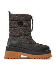 Liu Jo Botki Flair 01 SF3013 TX343 Czarny. Czarne botki Liu Jo, bez wzorów, z materiału, bez obcasa, na płaskiej podeszwie, bez zapięcia. Za 579.99 zł.