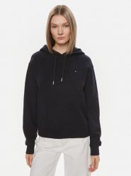 Tommy Hilfiger Bluza Flag WW0WW41245 Granatowy Regular Fit. Niebieskie bluzy Tommy Hilfiger, l, bez wzorów, z bawełny, bez kaptura. Za 339.99 zł.