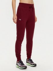 Under Armour Legginsy UA Tech™ 1386408 Bordowy Slim Fit. Czerwone legginsy Under Armour, bez wzorów, z syntetyku, sportowe. Za 139.99 zł.