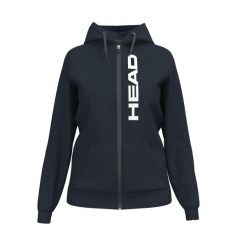 Damska bluza z kapturem full zip Head Club Original. Niebieskie bluzy Head, bez wzorów, sportowe, bez ramiączek, z kapturem. W wyprzedaży za 270.00 zł.