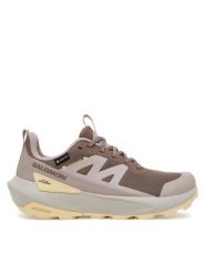 Salomon Trekkingi Elixir Activ Gore-Tex L47760100 Brązowy. Brązowe buty trekkingowe Salomon, z gore-texu, bez zapięcia. Za 559.99 zł.