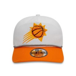 Czapka typu snapback New Era NBA Phoenix Suns. Białe czapki z daszkiem New Era, bez wzorów. W wyprzedaży za 135.50 zł.