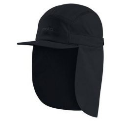 Czapka z daszkiem Odlo Performance Light Shade Cap Cap. Czarne czapki z daszkiem ODLO, bez wzorów, sportowe. Za 182.99 zł.