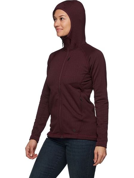 Black Diamond Kurtka polarowa "Factor" w kolorze bordowym rozmiar: XL. Czerwone kurtki Black Diamond, xl, bez wzorów, z polaru, bez kaptura. Za 277.36 zł.