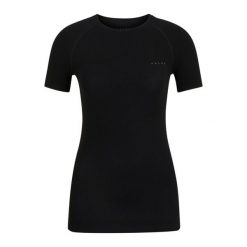Koszulka damska Falke Wool-Tech Light. Czarne t-shirty sportowe Falke, bez wzorów, bez ramiączek. Za 390.00 zł.