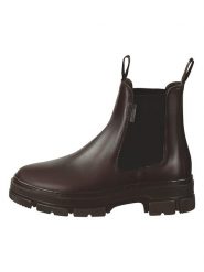 GANT Footwear Skórzane sztyblety "Monthike" w kolorze brązowym rozmiar: 39. Brązowe botki GANT Footwear, bez wzorów, sportowe, bez zapięcia. Za 327.32 zł.