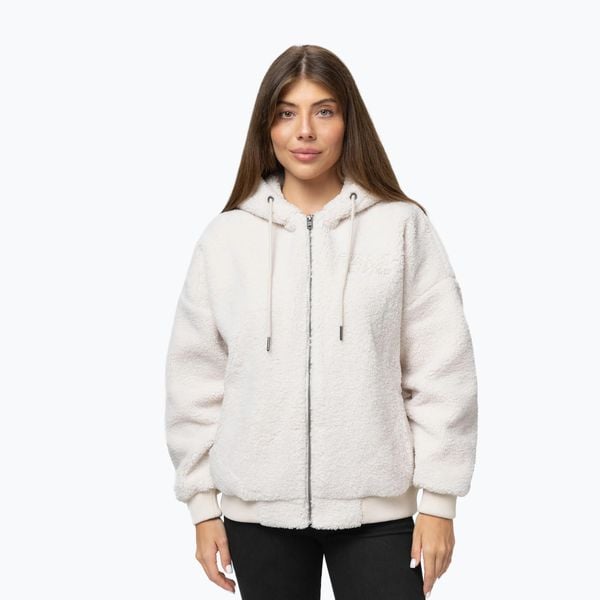 Bluza damska Pitbull Daisy Hooded Zip. Brązowe bluzy PITBULL, l, bez wzorów, bez kaptura, trekkingowe. Za 239.99 zł.