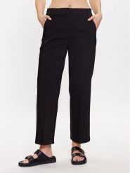 Fransa Spodnie materiałowe 20611919 Czarny Slim Fit. Czarne spodnie materiałowe Fransa, bez wzorów, z bawełny. Za 339.99 zł.