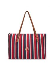 Beverly Hills Polo Club Torebka BHPC-C-014-07 Kolorowy. Shopper bag Beverly Hills Polo Club, bez wzorów, z materiału, bez dodatków. Za 229.99 zł.