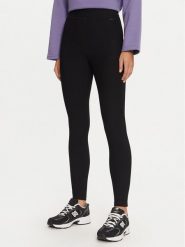 4F Legginsy 4FWAW24TTIGF185 Czarny Slim Fit. Czarne legginsy 4f, bez wzorów, z syntetyku. Za 109.99 zł.