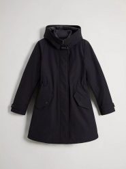 Woolrich Parka "Authentic 3in1" w kolorze czarnym rozmiar: M. Czarne płaszcze Woolrich, m, bez wzorów, bez kaptura. Za 1,788.31 zł.