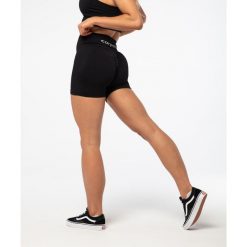 Szorty bezszwowe sportowe dla kobiet Carpatree Allure. Czarne szorty sportowe Carpatree, bez wzorów, na fitness i siłownię. Za 129.99 zł.