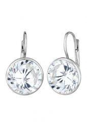 Elli Damska kropla Glamour Elegancka z kryształami cyrkonii w srebrze próby 925 Sterling Silver Kolczyki 1 ct Damski. Szare kolczyki Elli, z cyrkonią, srebrne. Za 368.99 zł.