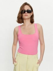 Vero Moda Top Million 10305800 Różowy Regular Fit. Czerwone topy Vero Moda, xl, bez wzorów, z syntetyku, bez kołnierzyka, bez ramiączek. Za 59.99 zł.