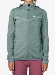 Bluza damska z kapturem Hannah Dagnys Hoody. Zielone bluzy Hannah, na zimę, l, bez wzorów, z elastanu, z kapturem, trekkingowe. Za 213.39 zł.