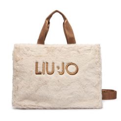 Torebka Liu Jo. Brązowe shopper bag Liu Jo, bez wzorów, bez dodatków. Za 469.99 zł.