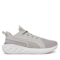 Buty do biegania Puma. Szare buty do biegania Puma, bez wzorów, bez zapięcia, do biegania. Za 209.99 zł.