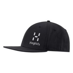 HAGLOFS Czapka z daszkiem HAGLÖFS LOGO CAP true black-M/L. Czarne czapki z daszkiem Haglöfs, na lato, bez wzorów, z elastanu, biznesowe. Za 74.45 zł.
