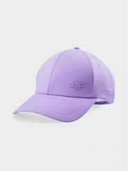 4F Czapka z daszkiem 4FSS23ACABF112 Fioletowy. Fioletowe czapki z daszkiem 4f, bez wzorów, z materiału. Za 39.99 zł.
