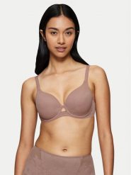 Triumph Biustonosz z fiszbiną Wild Rose Sensation 10205990 Brązowy. Brązowe biustonosze Triumph, bez wzorów, z syntetyku. Za 149.99 zł.